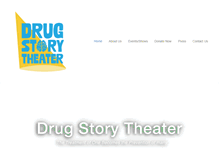 Tablet Screenshot of drugstorytheater.org